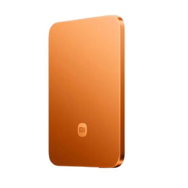 XIAOMI Prijenosna baterija Ultrathin Magnetic Power Bank 5000 15W, narančasta