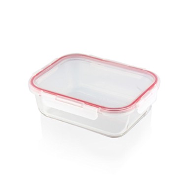 MEHRZER Posuda Bake & Lock, pravokutna, za pečenje i čuvanje hrane, 1018 ml