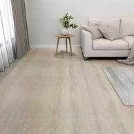 Podne PVC samoljepljive obloge 55 komada, bež 5 11 m²
