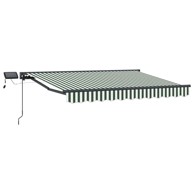 Okvir tende ručni s LED rasvjetom, 3.5x2.5 m, zelena/bijela, antracit