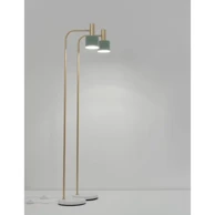 NOVA LUCE Paz stajaća lampa e27 /ip20/zlatna & mint nl9426654