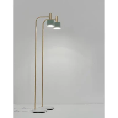 NOVA LUCE Paz stajaća lampa e27 /ip20/zlatna & mint nl9426654