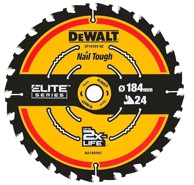 DEWALT List kružne pile za drvo Extreme DT10302, 184 x 16 mm, 24 zuba