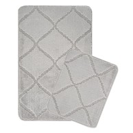 FOUTASTIC Svijetlo sive kupaonske prostirke u setu 2 kom 50x80 cm Cizgili