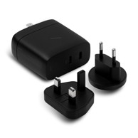 NATIVE UNION Adapter, 67W, Dual USB-C, crni