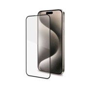 CELLY Zaštitno staklo za iPhone 16 PLUS, crno