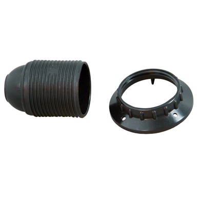 HEINRICH KOPP Grlo za žarulju za luster E-27 crno