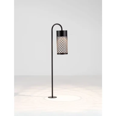 MOTLEY Vanjska stajaća LED svjetiljka NL9060232, 9W, 395 lm, IP65, 3000 K, crna
