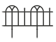 DOMELO Vrtna ogradica Antico Classic, visina 40 cm, duljina 3,1 m