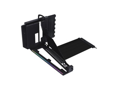 LIAN LI Vertikalni nosač grafičke kartice GPU Bracket Kit V4 VG4-5-V4X, 4 utora, PCIe 5.0, crni