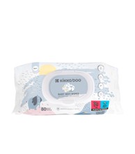 KIKKA BOO Vlažne maramice za bebe, sjemenke pamuka i kamilica, 80 kom