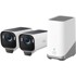 EUFY Sustav eufyCam S3 Pro T88923W1, solarne kamere x2 + HomeBase 3