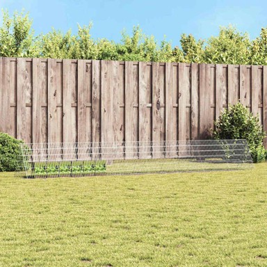 Kavez za zečeve, srebrni, 650 × 55 × 55 cm, cinkani čelik