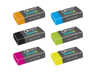 CONNECT Gumica sintetička C-36C s omotom, sortirano