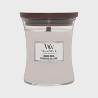 WOODWICK Svijeća classic medium Warm Wool