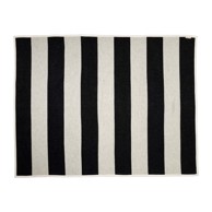  PAPPELINA Crno-bijela deka od mješavine vune, 140x180 cm, Bob Black Vanilla