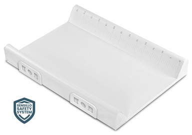 SENSILLO Podloga za presvlačenje, 70 cm, Bijela