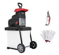 SCHEPPACH tiha vrtna drobilica GS60 2800 W, plava