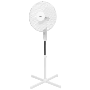 HOME Samostojeći ventilator SF40WH 58924, 3 brzine, visina 103–125 cm, 45 W, bijela