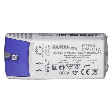 ZAMEL Elektronički transformator 12 V AC 50 W ETZ50