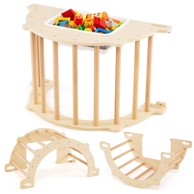 COSTWAY Penjalica, 8u1, kutija za pohranu, 80x47x41 cm