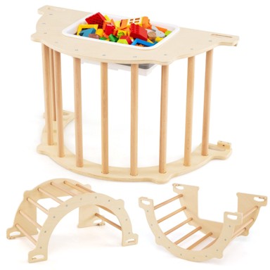 COSTWAY Penjalica, 8u1, kutija za pohranu, 80x47x41 cm
