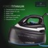 NORTHIX Just Perfecto force Titanium parno glačalo s parnom stanicom, generator pare od 2400 W s 2 bara