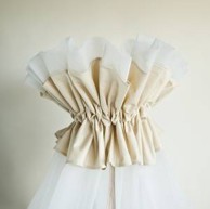 Baldahin, Za krevetić, Bijeli