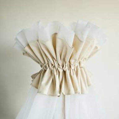 Baldahin, Za krevetić, Bijeli