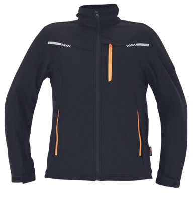 CERVA Softshell jakna Amer, crna, S