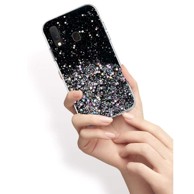 Stražnja maskica za Samsung Galaxy A20e, svjetlucava, crna