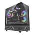 DARKFLASH Kućište računala DS950 s 6 ventilatora, crno