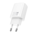 HOCO Punjač adapter N60, GaN, Type-C, PD, 20 W, bijela