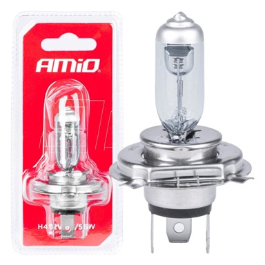 SLOMART Halogena žarulja AMIO H4, 12V, 60/55W, 1 kom.