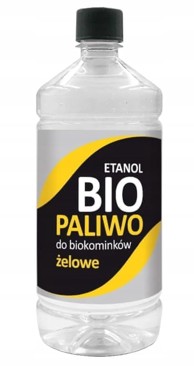 Biogorivo za kamin 1 l tekućeg bioetanola, 94,5%