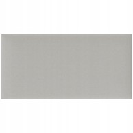 STEGU Tapecirani uzglavni panel Duo PP Gridia 60x30 cm, srebrnosivo