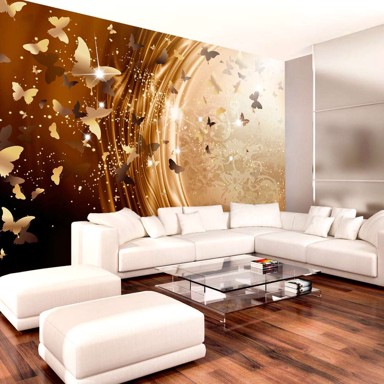 Foto tapeta Golden Path 100x70