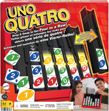MATTEL Društvena igra Uno Quatro HPF82