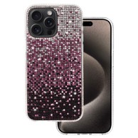 TEL PROTECT Maskica Diamond za iPhone 14 Pro, bordo