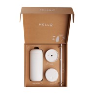 FELLOW Termos šalica Carter, set + 3 čepa, bijela mat, 473 ml