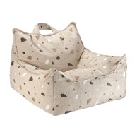 WIGIWAMA Svjetlo smeđa vreća za bebe od bouclé tkanine/od šenila Terrazzo Chair 