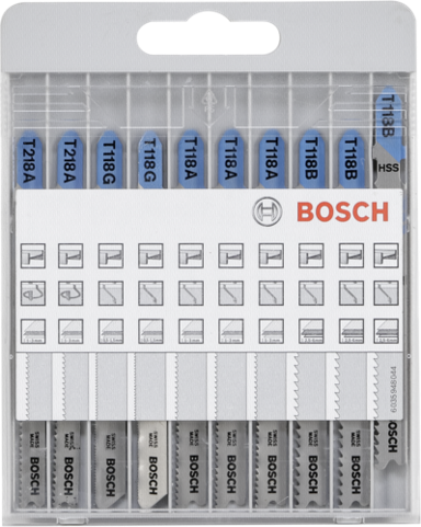 BOSCH Set UP X-Proline za metal, 10 kom