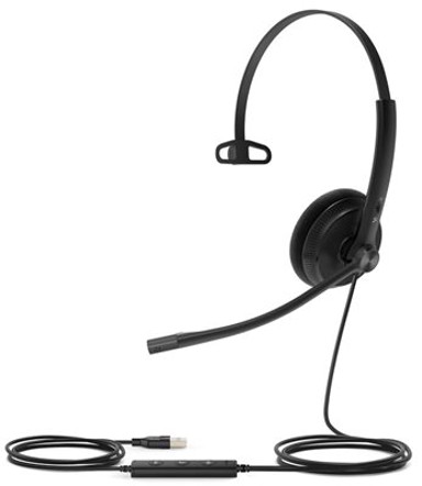 YEALINK Slušalice UH34 Lite, crne, on-ear, Mono