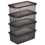 KEEEPER Organizator set, 3x18l, siva