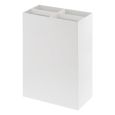 YAMAZAKI Bijeli metalni stalak za kišobrane Smart