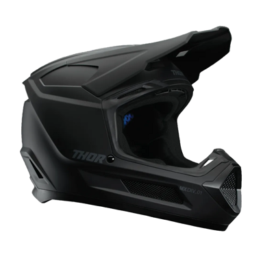 THOR Kaciga Fleet Forge, off road, black-matt, S