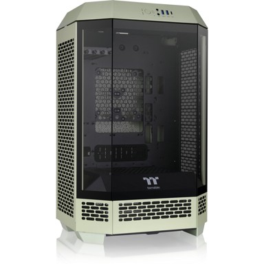 THERMALTAKE Kućište The Tower 300 Matcha Green, micro tower, micro-ATX, kaljeno staklo, zeleno