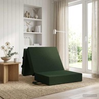 Sofa na razvlačenje, 75 x 67 x 45 cm, tamnozelena