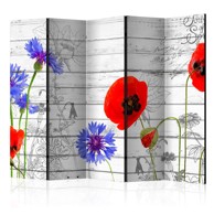 Sobna pregrada u 5 dijelova Wildflowers II 225x172