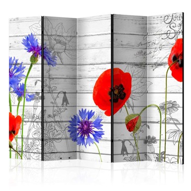 Sobna pregrada u 5 dijelova Wildflowers II 225x172